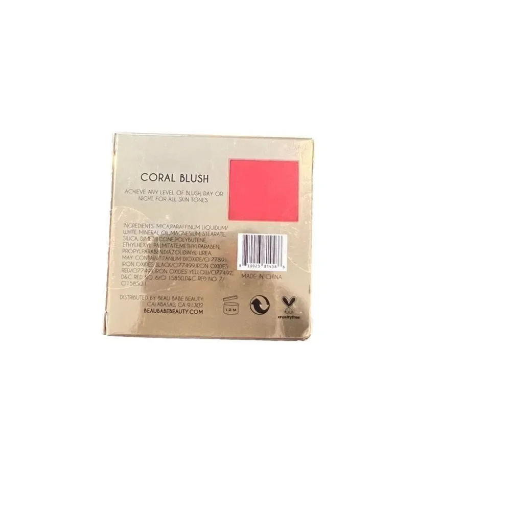 Beau Babe Beauty Coral Blush Makeup